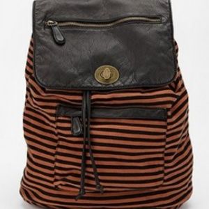 Deux Lux striped backpack